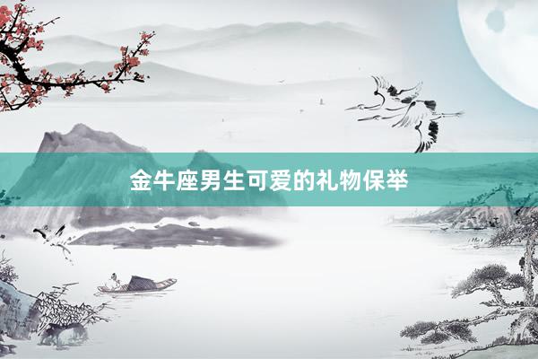 金牛座男生可爱的礼物保举